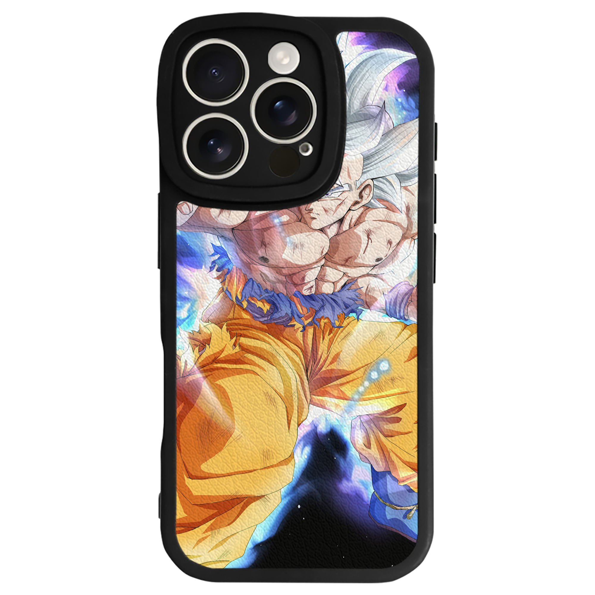 （画像用） ドラゴンボール DRAGON BALL 【iPhone 16シリーズ対応】シリコンスマホケース（レザー調） 材質：シリコン